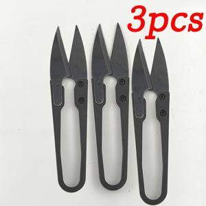 TEMU U자형 스프링 장착 실裁기 3개 세트, 고탄소강, 실정리용, 의류 재봉, 십자수, 산업용 및 가정용 재봉틀 재봉틀 액세서리