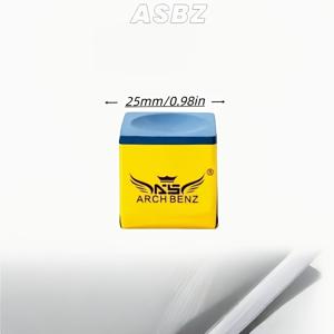 오스본 골든 모듈 당구 분필, 프로페셔널 당구 큐 액세서리, 안정적인 공 그립을 위한 강력한 마찰력, 미세한 질감 & 최소한의 먼지