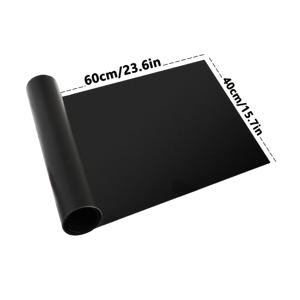 1개, 오븐 바닥용 대형 오븐 라이너, 15.7'' .6'', 두껍고 튼튼한 내열성 재사용 가능 테플론 오븐 매트, 전기, 가스, 토스터 오븐, 그릴용 베이킹 매트, 주방용 조리 액세서리