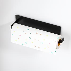 TEMU 1/2개 자석 페이퍼 타월 랙, 검정색 타월 홀더, 냉장고, 그릴, 베이킹 트레이 도구 상자, RV 테일게이트에 적합, 강력한 자석 뒷면, 대부분의 롤 타월에 적합, 주방 신선 랩 보관 랙 정리함