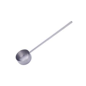 TEMU SUS304 스테인리스 스틸으로 제작된 소스 스푼, 크기 26.5Cm/10.43In, 버터 워머, 미니 멜팅 포트, 긴 손잡이 오일 드리즐 스푼, 버터 멜팅 포트, 초콜릿 및 치즈용 필수 주방 조리 기구