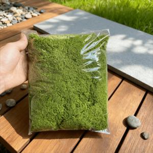 TEMU 1팩 리얼리스틱 인조 이끼 - 내구성 나일론 소재, DIY 실내/외 장식용, 유리 용기, 화분, 조경에 적합. 자연스러운 녹색 이끼와 리얼리스틱 질감, 설치 및 유지 관리 쉬움, 홈 및 가든 장식, 식물 이끼, 실내 원예, 자연스러운 외관, 쉬운 설치