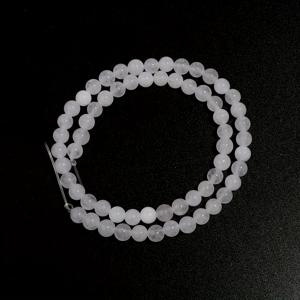 TEMU 1줄 천연 화이트 스톤 비즈 라운드 비즈 및 비즈 모음 화이트 클래식 올매치 레트로 쉬운 섬세한 투명 발광 라운드 비즈 루스 비즈 스트링 클로thing 장식 벨트 펜던트 및 기타 장식 추가 팔찌 목걸이