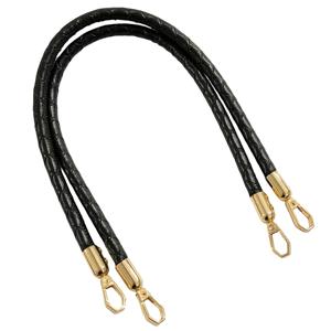 TEMU 2개 35Cm/13.78인치 멀티 컬러 직조 원형 로프 숄더 스트랩 (메탈 클립 포함) / 브레이드 핸드백 스트랩 - 조절 가능한 교체용 숄더 스트랩 - 크로스바디 가방, 지갑, 공예용 헤비 듀티 핸드백 스트랩 - 여성용 핸드백 추가