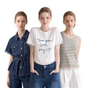 [클레오르 외] *~90%OFF* 썸머 빅세일! 티셔츠/팬츠/원피스 외