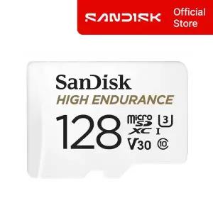 [샌디스크] 하이 엔듀런스 마이크로 SD 카드 128GB 128기가 QQNR SDXC U3 100MB/s