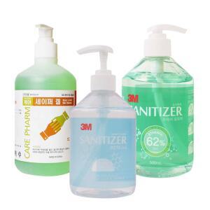 3M 손소독제 500ml 세정제 청결 젤