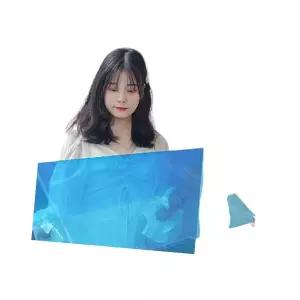 노 프레임 붙이는 거울 안전 한 부착형 전신 필름지
