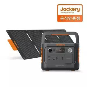 Jackery 잭커리 휴대용 파워뱅크 300Plus+태양광패널 40W Mini 세트