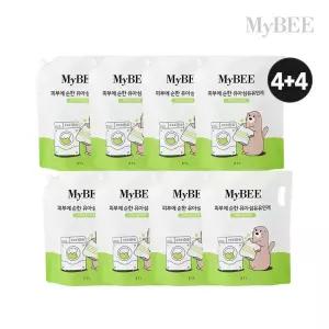 초핫딜 마이비 피부에순한 유아유연제 프레시올리브향 2100ml 8팩