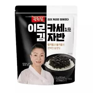 광천김 이모카세 1호 김자반 50g 7봉 들기름 참기름 돌김