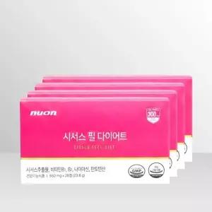 뉴온 시서스 필 다이어트 850mg x 28캡슐 x 4개 / iuy