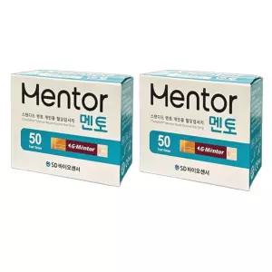 스탠다드 멘토 혈당시험지 혈당스트립 100매