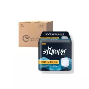 카네이션 언더웨어 팬티기저귀 M(중형) 80매(10매x8팩) 박스