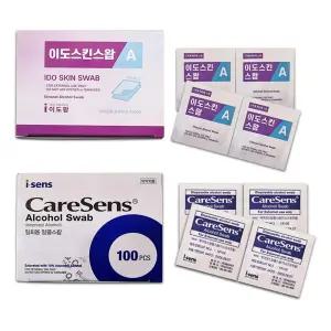 케어센스 이도스킨스왑 알콜솜 100매 5통