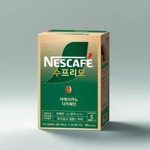 네스카페 수프리모 아메리카노 디카페인 80개입