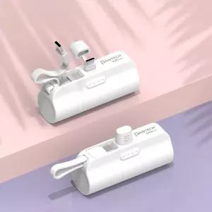 팬택 휴대용 미니 듀얼 C타입 2IN1 도킹형 보조배터리 5000mAh