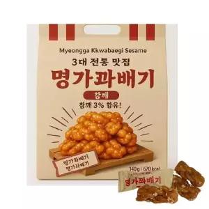 명가 꽈배기 500g 참깨 한입꽈배기
