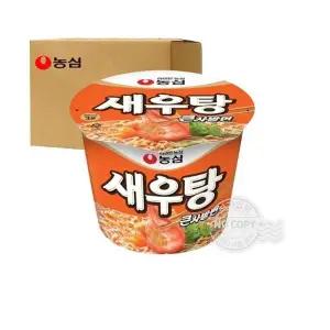 [과자센타][박스] 농심 새우탕큰사발 115g 16입