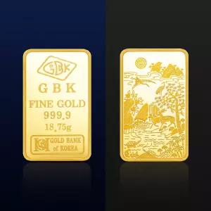 순금 24K GBK골드바 18.75g(5돈)