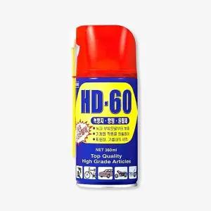 방청제 공구윤활 HD-60 방청윤활제 대 360ML 기름때제거 윤활제 다목적윤활 방청