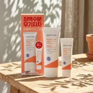 에스트라 더마UV365 장벽수분 무기자차 선크림 40ml+20ml