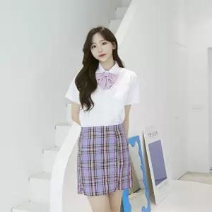 생활 심플 교복몰 포켓 반팔 블라우스 교복셔츠 교복 학생 수앤서C3