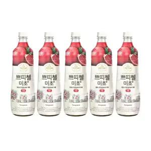 쁘띠첼 미초 석류 900ml 5개