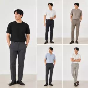 남성 여름 허리밴드 스판 바지 5종택1
