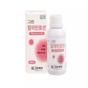 그린제약 칼라민로션 땀띠 짓무름 완화 100ml 1개