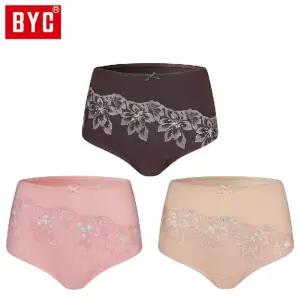 BYC 여성 맥시 3매입 삼각팬티 DOLR5054