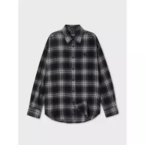 매장정품 WHO.A.U 후아유 Sheer Check Shirts (F) WHYCG3721F WHYCG3721F45 1856664