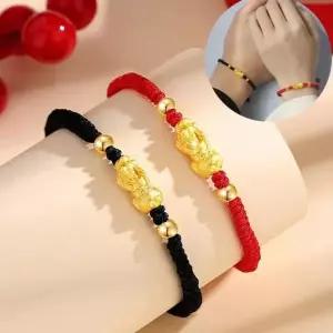 행운 팔찌 성취 비휴 재물운 행운부적 삼재 커플 부적 금도금 액막이 소원