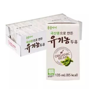 콩콩아이 국산콩두유 두유 음료 국산콩 1박스 135mlX24팩 간식