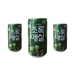 웅진 초록매실캔 180ml 60개F