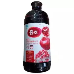 청정원 홍초 석류 1.5L x 3병