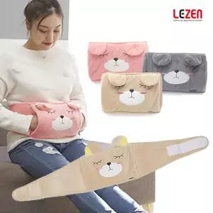 100 동물캐릭터 찜질기 충전식 온수 전기질 온열기 온열질 배질기 질팩 복부 발질기 황토