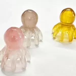 (다올)문어 마사지기 두피 괄사 만능 지압기