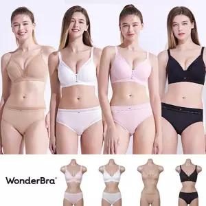 원더브라 [Wonderbra] 와이어프리 브라팬티 8종세트 WB166_00