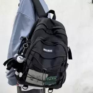 노트북백팩 중학생 고등학생 책가방 데일리 백팩 가방 블랙