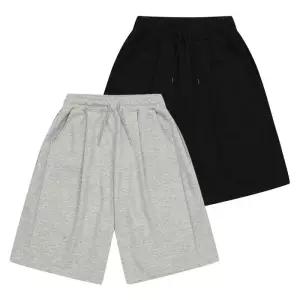 에꼴리에_성남점 원턱 사이드 폴딩 버뮤다 바지 26B0283-BK/GY