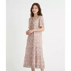 THURSDAY ISLAND 빅플라워 롱원피스_T264MOP237W