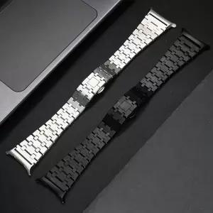 갤럭시워치8 클래식 46mm 오크 메탈밴드 스트랩 갤워치8 스테인레스 스틸 시계줄