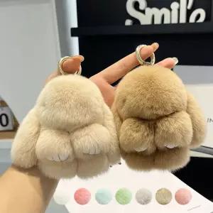 토끼 인형 열쇠고리 귀여운 가방 악세서리 10cm