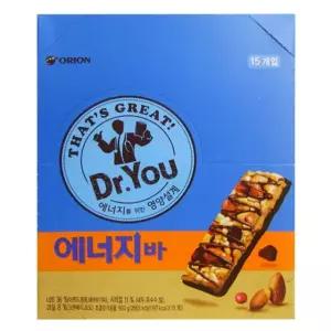 닥터유 에너지바 15입 식사대용 단백질 오리온