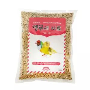 리아펫 앵무새간식 앵무새 먹이 밥 사료 600g 핀치 새 새 잉꼬 모이