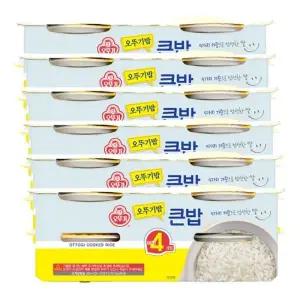 오뚜기 큰밥 300g4개입 x 6팩(총24개입)