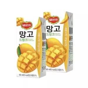 델몬트 망고 드링크 190ml X32팩