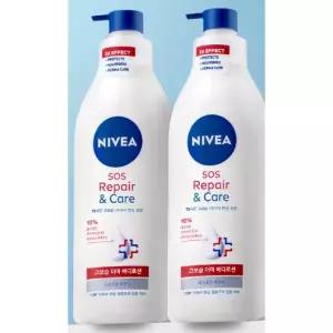 니베아 SOS 리페어 앤 케어 바디로션 400ml, 2개