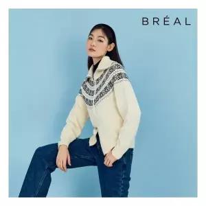 브리엘 25FW 노르딕 캐시미어 니트 집업 1종[런칭 가격 69,900원]